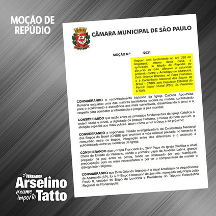Total repúdio!