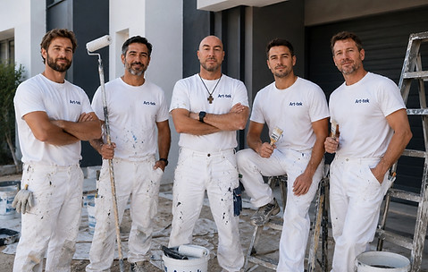 Painter crew in Edmonton