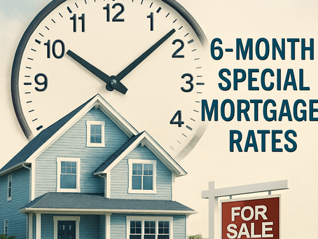 🏡 What You Need to Know About 6-Month Special Mortgage Rates