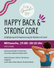 HAPPY BACK & STRONG CORE // 09. 07. mit Linda