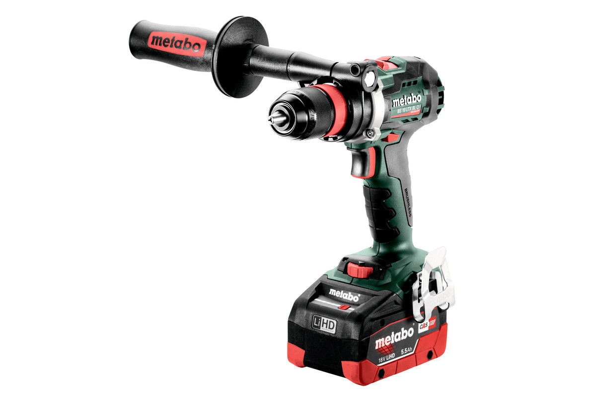 TRAPANO AVV METABO BS 18 LTX BL QUICK I - completo di batterie
