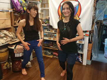 2019/4/14 10/26 Wontanaraでアフリカンダンス練習会【橋本里美】