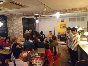 2017/6/18 ◇サリフ来日記念ジャパンツアー◇ アフリカの風@ Fattoria808 ~アコースティックライブ~@大田区下丸子 Fattoria 808