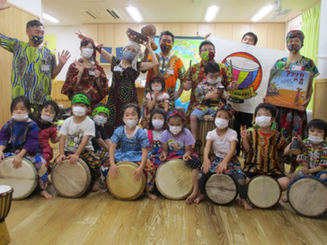 2021/9/11 トレジャーキッズあやせ保育園にて演奏♪