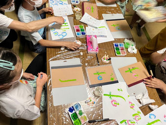 2023/8/27　『花文字ノート』 を作成してみよう【いちごハウスに集まろう！】