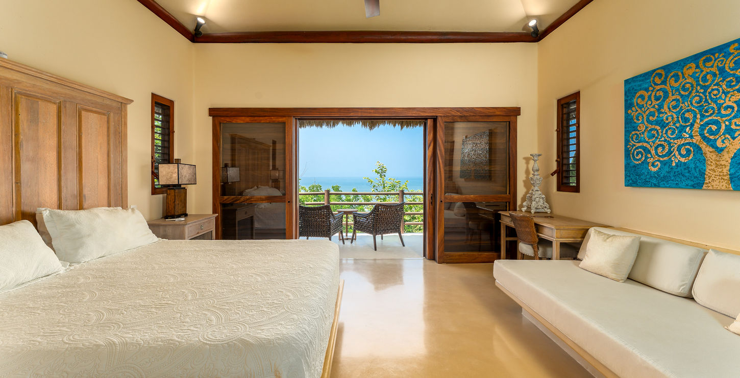 Habitación principal de Villa Maroma