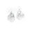 Thumbnail: CHARMING ORIENT CUT OUT silver earrings