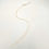 Thumbnail: TINY CHAIN slider bead 18K gold 1,2gr 45cm/ 17in