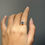 Thumbnail: LOUISE S 18K gold diamond ring