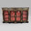 Thumbnail: Antique Victorian Ebonised & Brass Inlaid Boulle Breakfront Credenza Sideboard