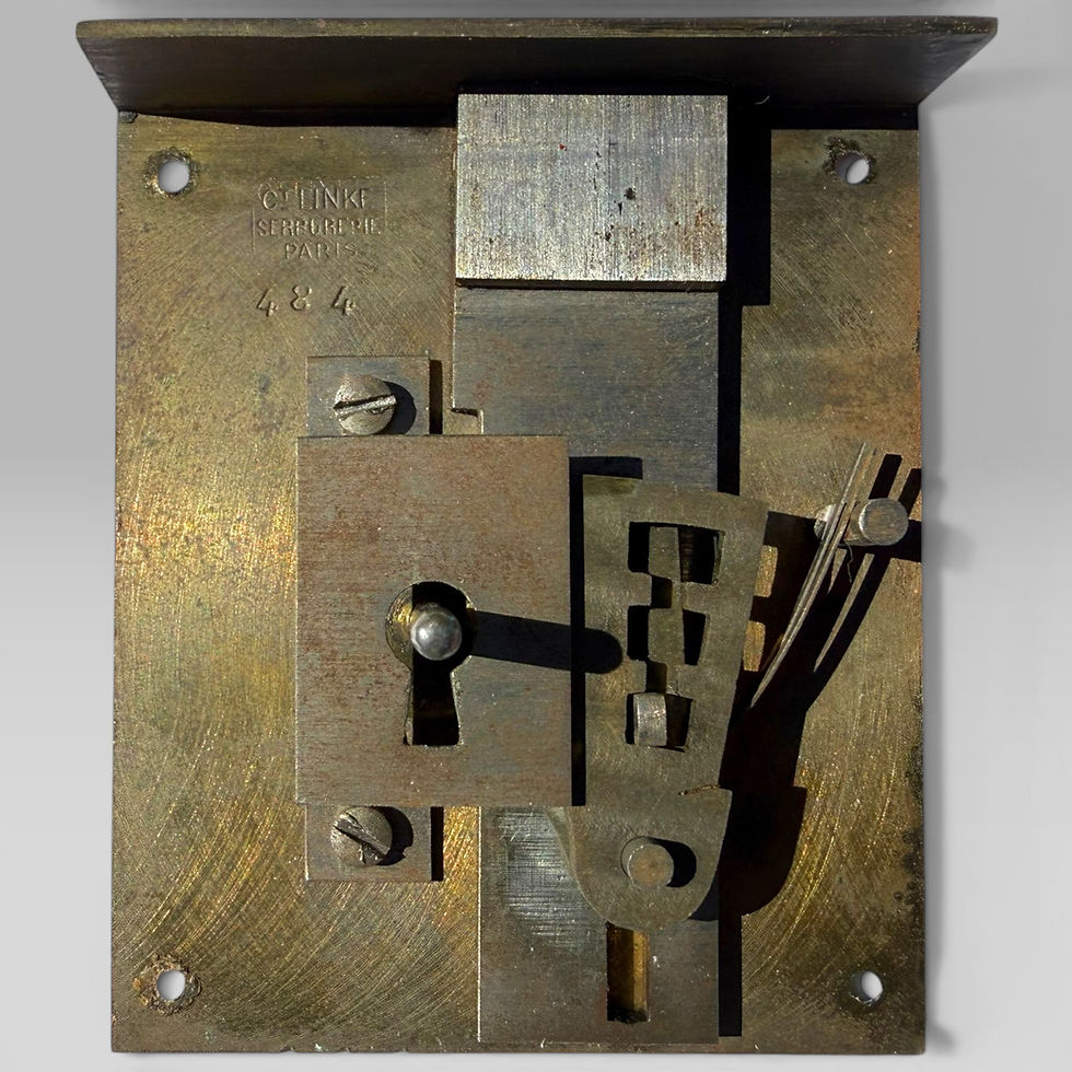 Thumbnail: Desk by François Linke, No. 484 Clement Linke Lock