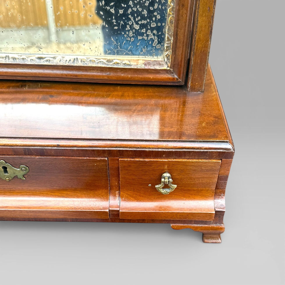 Thumbnail: Georgian Mahogany Dressing Table Mirror