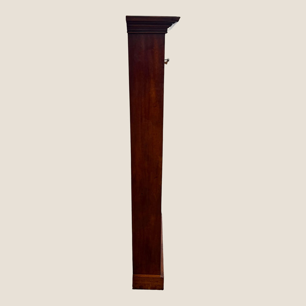 Thumbnail: Antique Victorian Mahogany Open Bookcase with Two Cupboards & 4 Book Shelves
