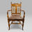 Thumbnail: Gillows Victorian Oak Desk Chair attributed to Bruce James Talbert