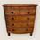 Thumbnail: Antique Victorian Mahogany Bow Front Chest of Drawers with Wooden Handles