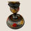 Thumbnail: Antique Indian Kashmiri Paper Mache Floral Candlestick Lamp Electric Light
