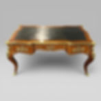 Kingwood Parquetry & Ormolu Mounted Bureau Plat in the Louis XV Style