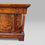 Thumbnail: Antique 18th Century Dutch Marquetry Inlaid Mahogany Console Wall Table Cabinet