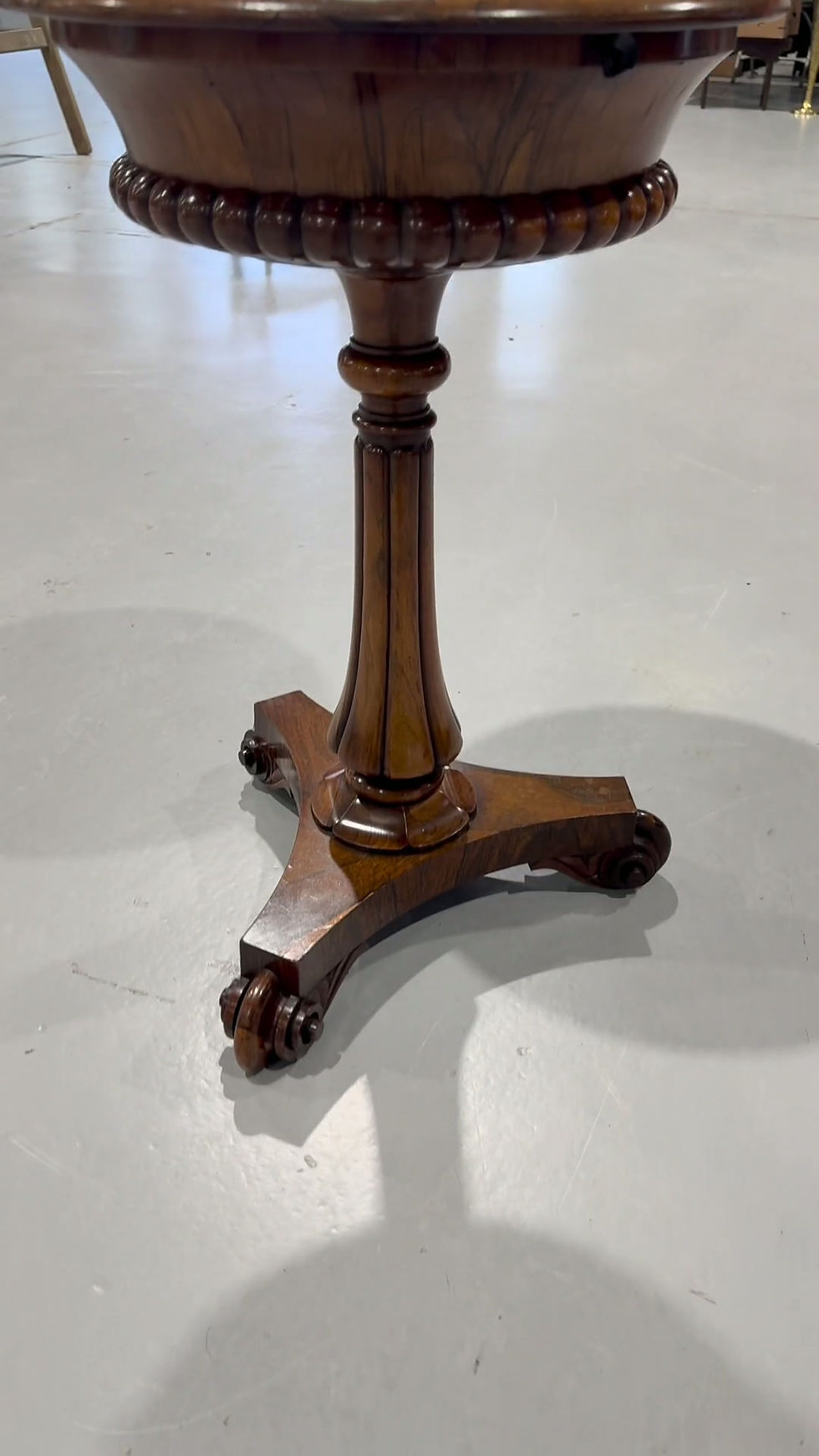 Thumbnail: Antique Rosewood Teapoy