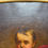 Thumbnail: Antique Large 19th Century Oil Painting Young Girl Red Chair Carved Gilt Frame