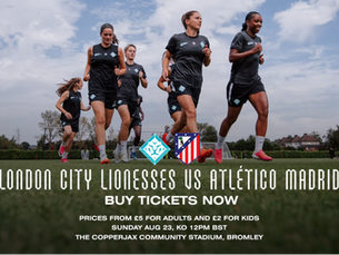 London City Lionesses vs Atlético Madrid