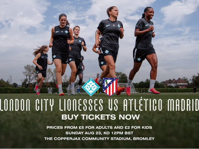 London City Lionesses vs Atlético Madrid