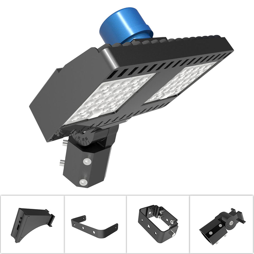 Parking Lot Light 100W DLC with Photocell