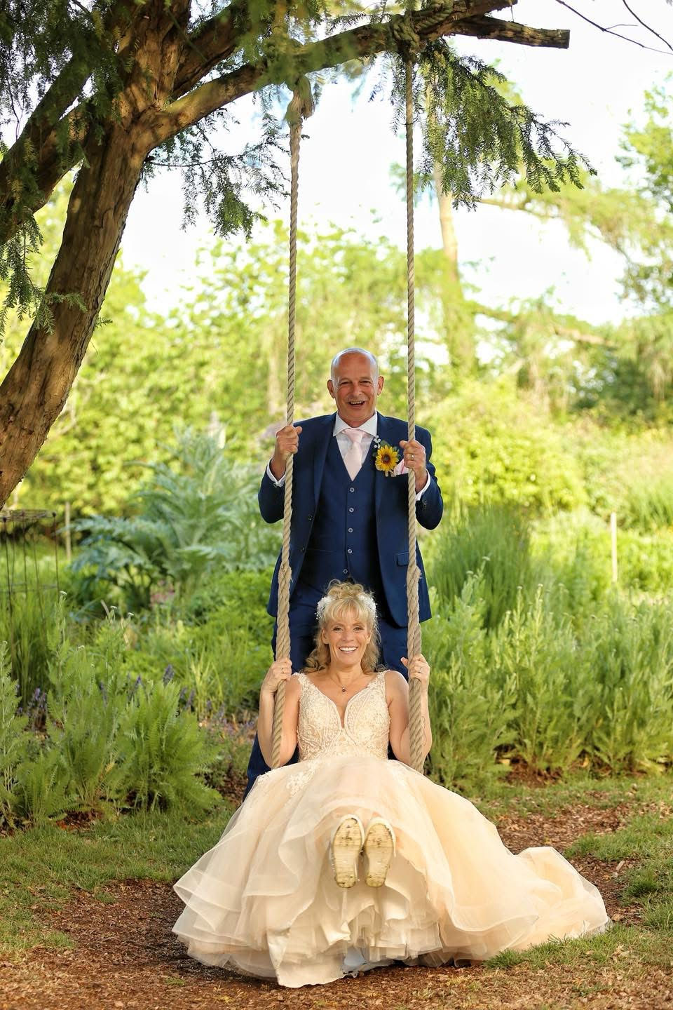 bride and groom