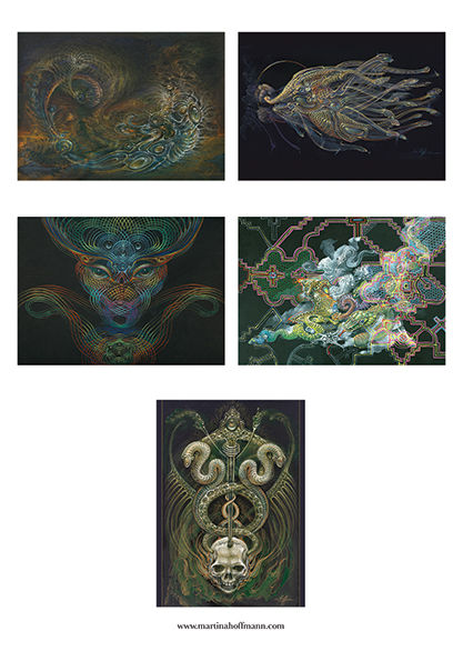 Thumbnail: MH - CREATURES - Large Art Cards - Set #6 - Selection of 5 images