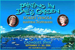 Martina Hoffmann & Robert Venosa Painting Workshop in Cadaques, Spain