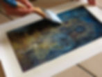 Thumbnail: MH Limited Edition Print on Canvas - UNIVERSAL MOTHER