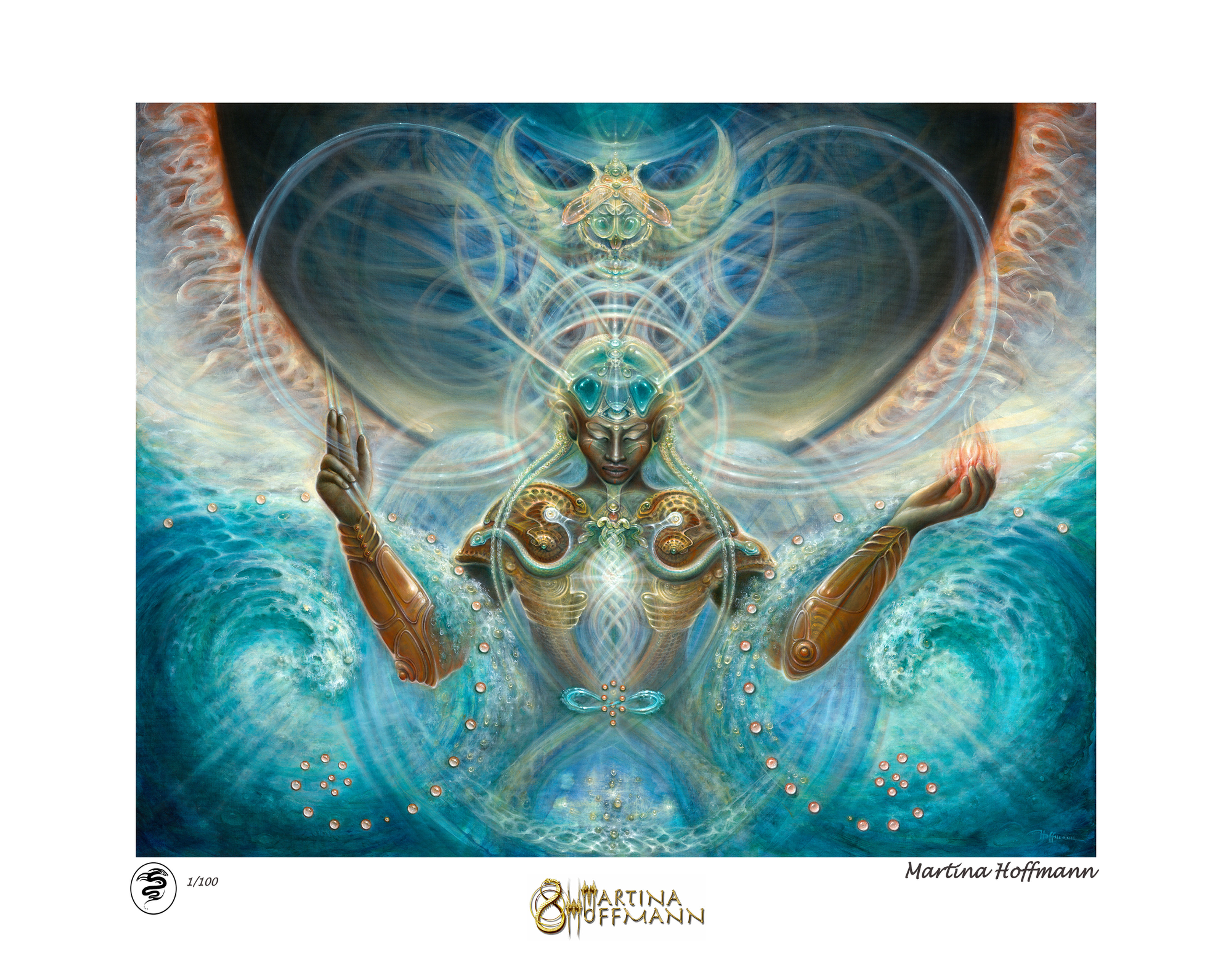 MH Digigraphie, Limit. Edit. Fine Art Print on Paper, small size - THE BLESSING