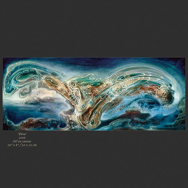 Thumbnail: INNER LANDSCAPES - Martina Hoffmann Art Book - Softcover