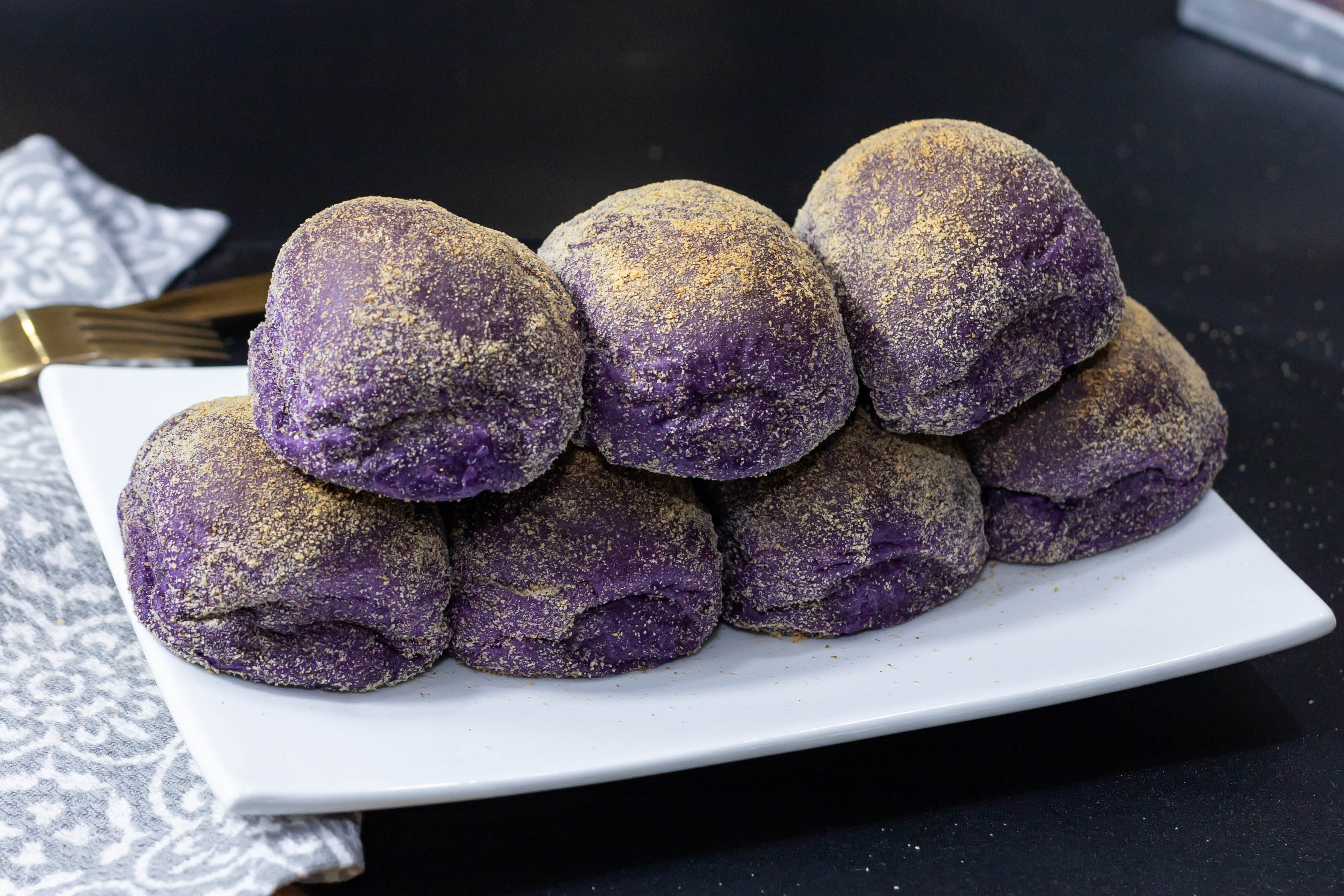 Ube Cheese Pandesal