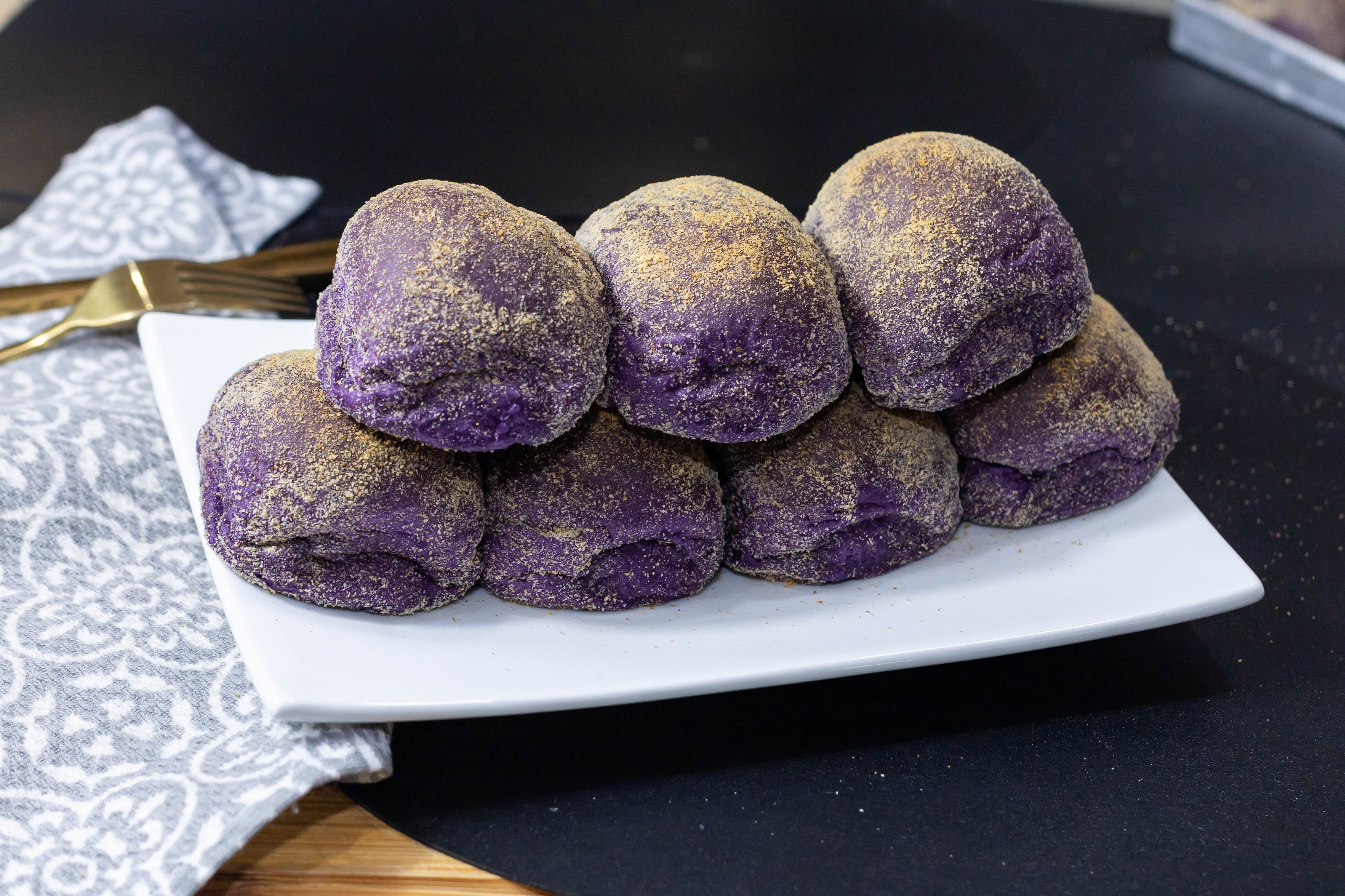 Ube Cheese Pandesal