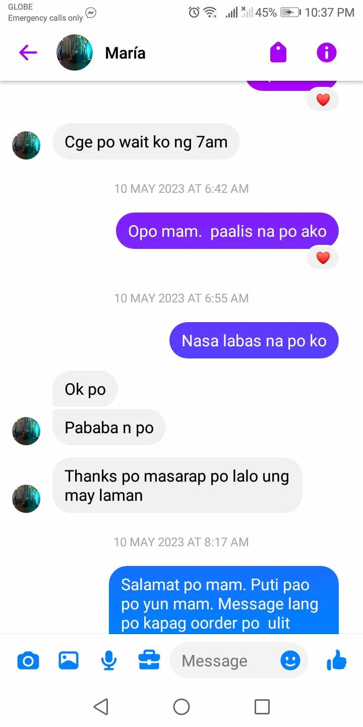 Customer love