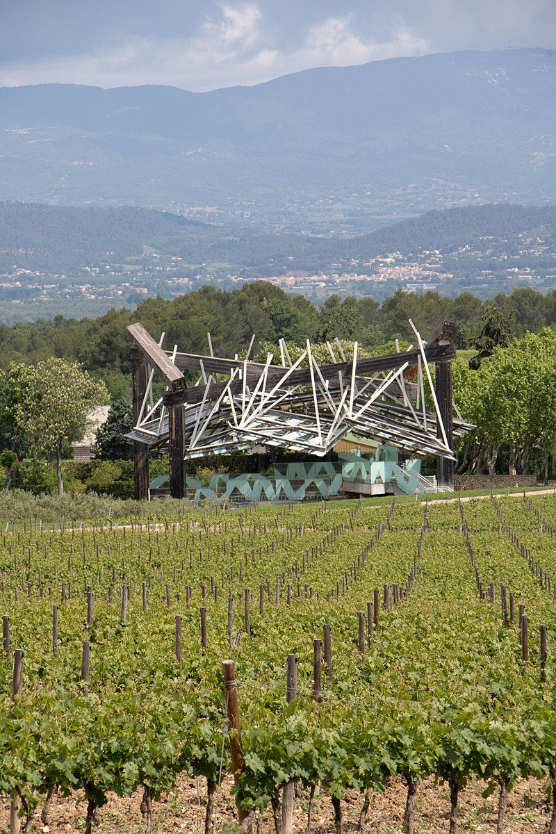 Chateau La Coste muziekpaviljoen