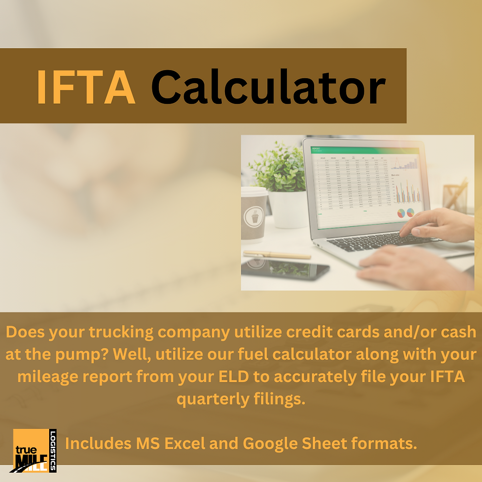 IFTA Calculator