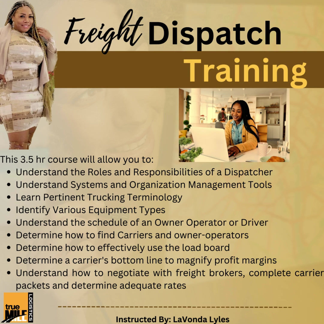 Freight Dispatch Training Course