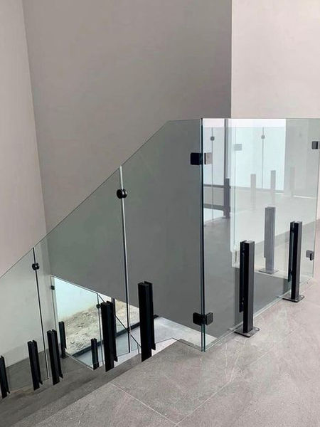 Glass Railing with Mini Posts