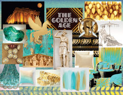 The Golden Age Concept board RGB