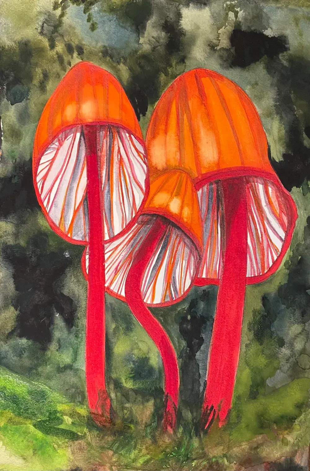 Orange Beauties (15"x22")