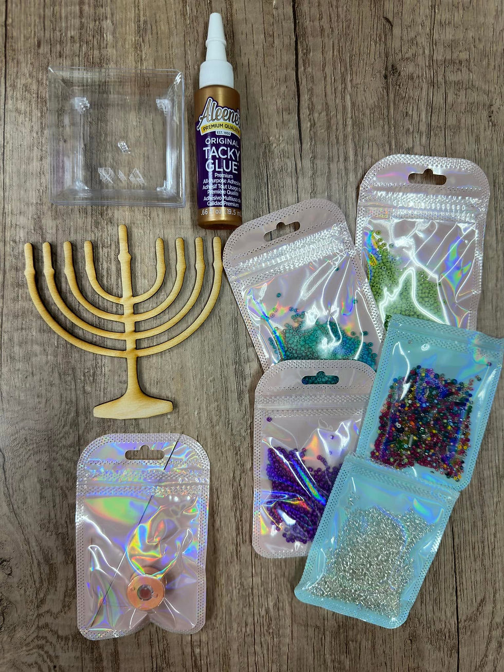 Thumbnail: Make Your Own Beaded Menorah