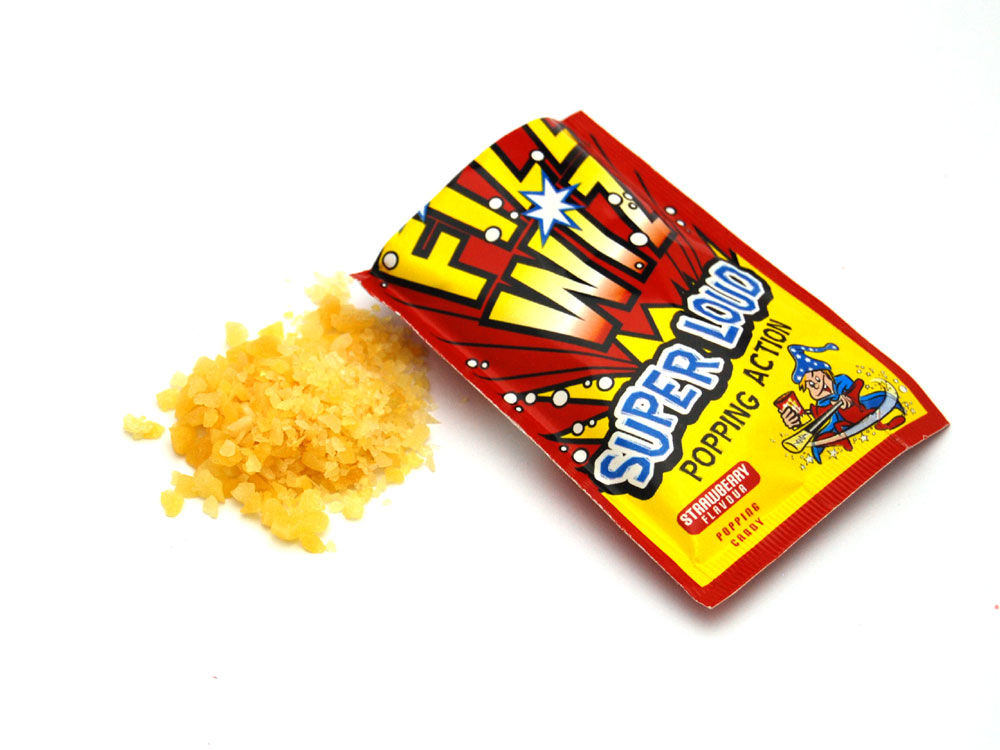 Fizz Wizz Strawberry Popping Candy