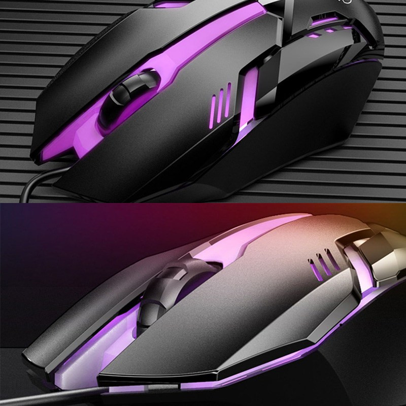 Miniatura: Mouse alámbrico Usb Gaming  Luz Ratón