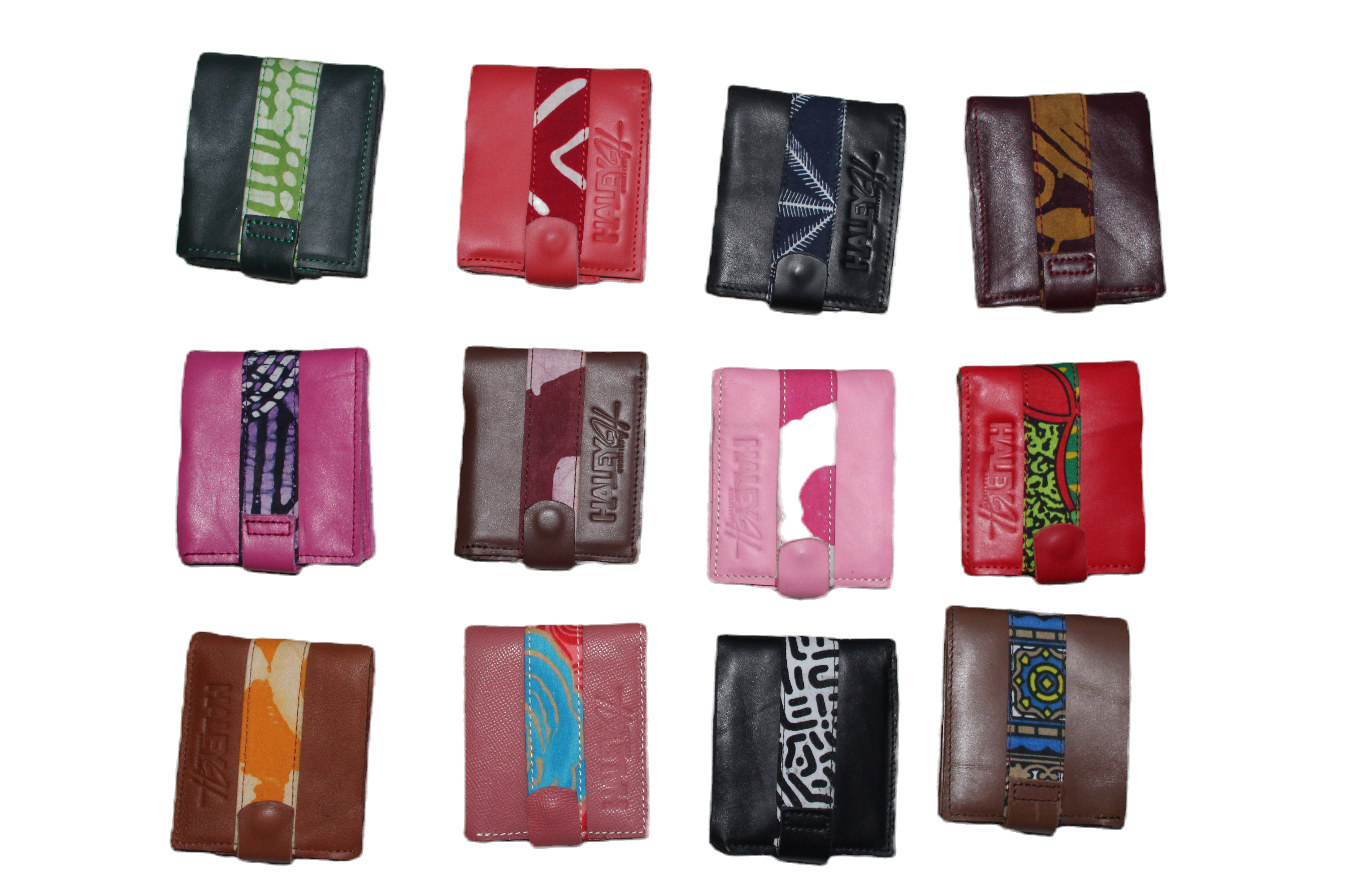 Wallet with Ankara Material