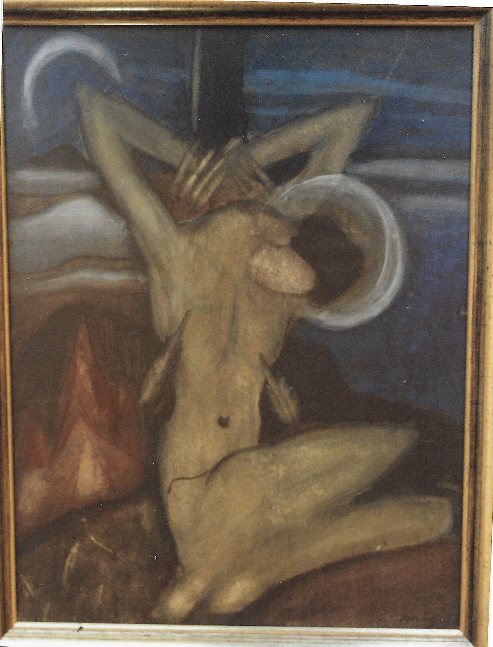 1924_St_Sebastian_40_53_Tempera