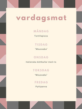 Veckans utmaning