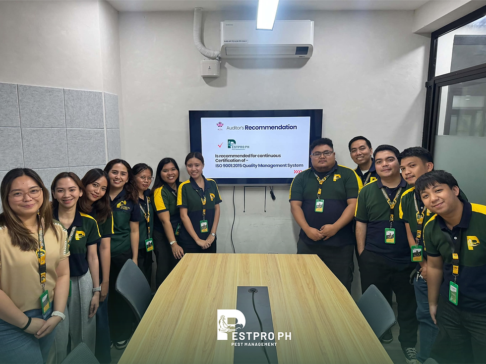 Beyond Certification: PestPro PH Reinforces Its Commitment to Quality