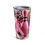 Thumbnail: Chic Bowling Tumbler 20oz - Stylish Pink Leopard Print Design